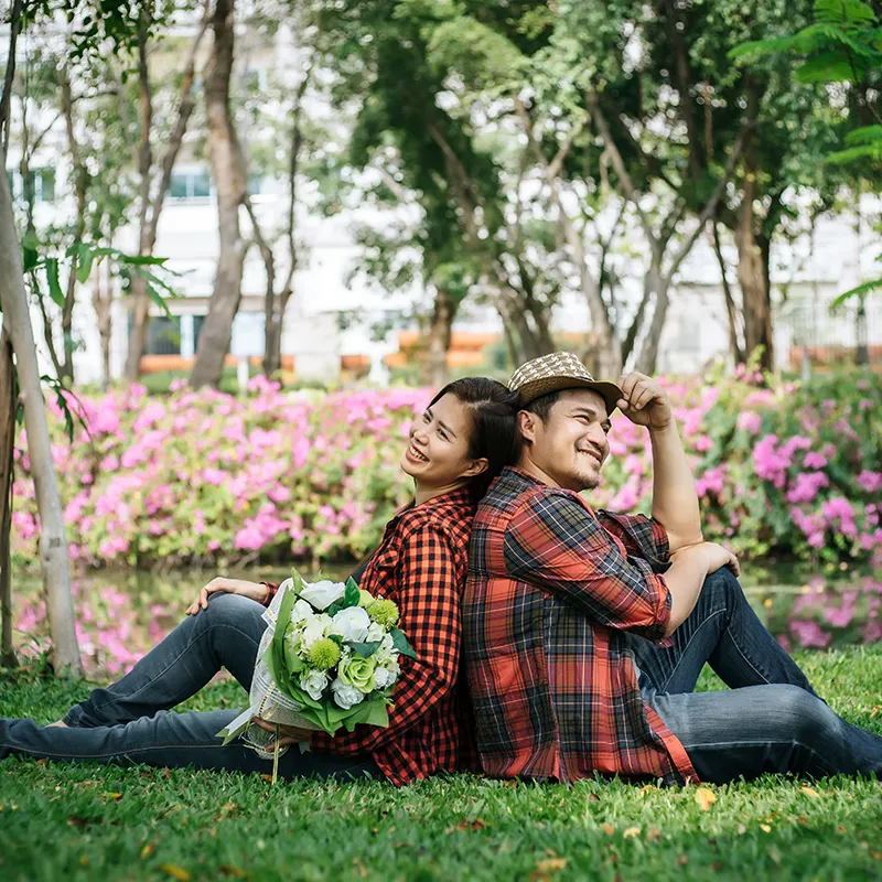 Green Gardens - Pre-wedding shoot location at KeshavBaag
