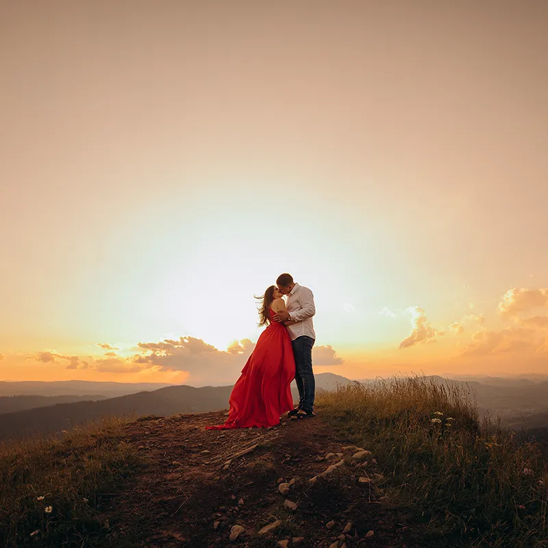 Golden Hour - Pre-wedding shoot location at KeshavBaag